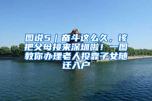 图说5｜奋斗这么久，该把父母接来深圳啦！一图教你办理老人投靠子女随迁入户