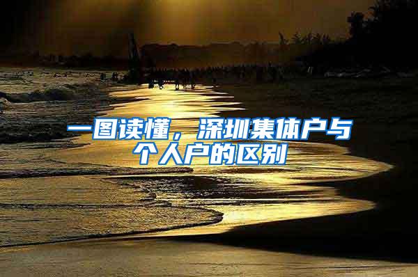 一图读懂，深圳集体户与个人户的区别