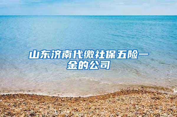 山东济南代缴社保五险一金的公司