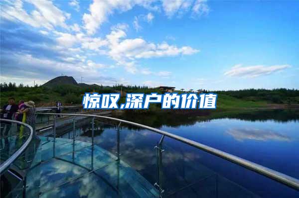 惊叹,深户的价值