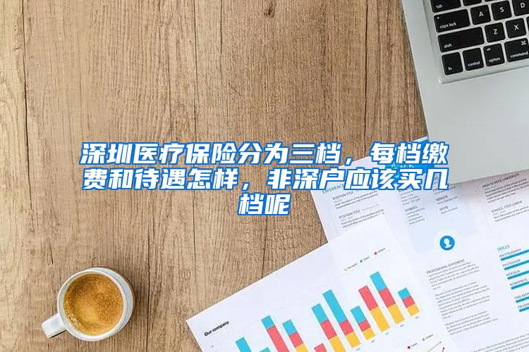 深圳医疗保险分为三档，每档缴费和待遇怎样，非深户应该买几档呢
