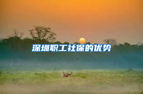 深圳职工社保的优势