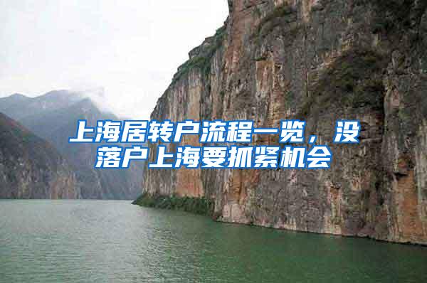 上海居转户流程一览，没落户上海要抓紧机会