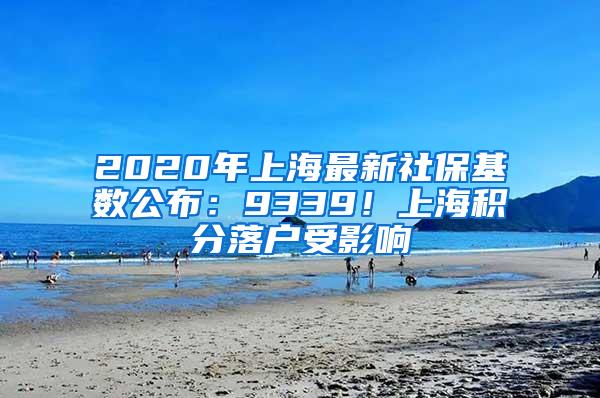 2020年上海最新社保基数公布：9339！上海积分落户受影响
