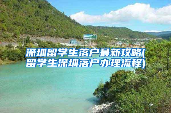 深圳留学生落户最新攻略(留学生深圳落户办理流程)
