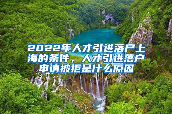 2022年人才引进落户上海的条件，人才引进落户申请被拒是什么原因