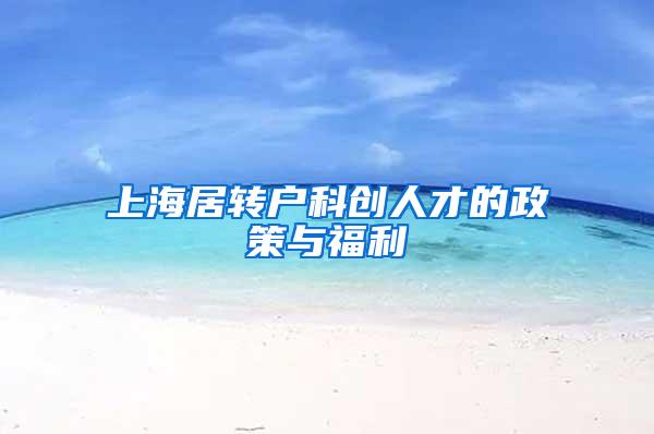 上海居转户科创人才的政策与福利