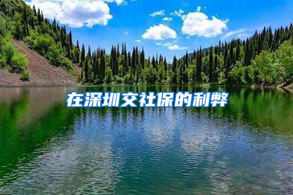 在深圳交社保的利弊
