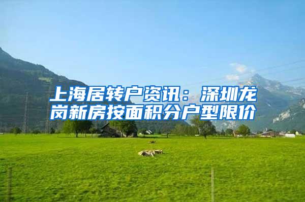 上海居转户资讯：深圳龙岗新房按面积分户型限价