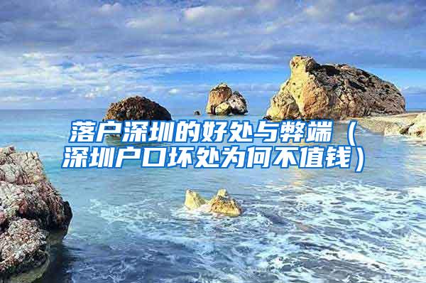 落户深圳的好处与弊端（深圳户口坏处为何不值钱）