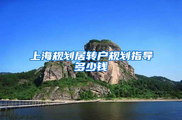 上海规划居转户规划指导多少钱