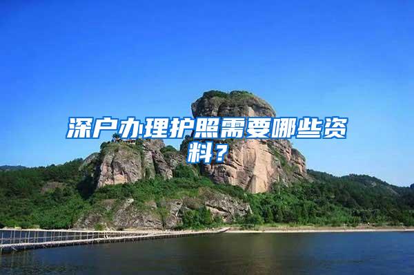 深户办理护照需要哪些资料？