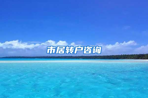 市居转户咨询