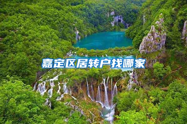 嘉定区居转户找哪家