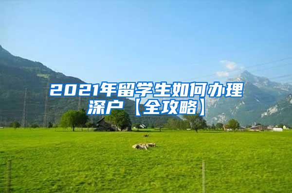 2021年留学生如何办理深户【全攻略】