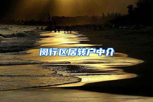 闵行区居转户中介