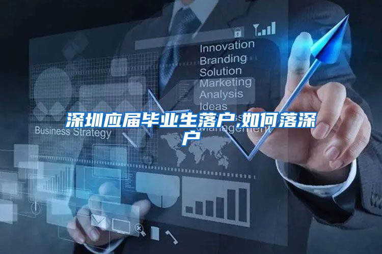 深圳应届毕业生落户,如何落深户