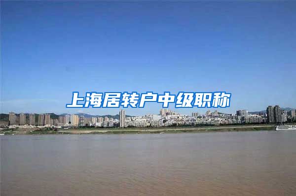 上海居转户中级职称
