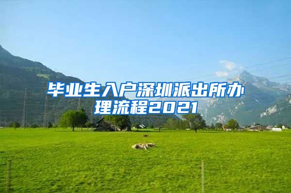 毕业生入户深圳派出所办理流程2021