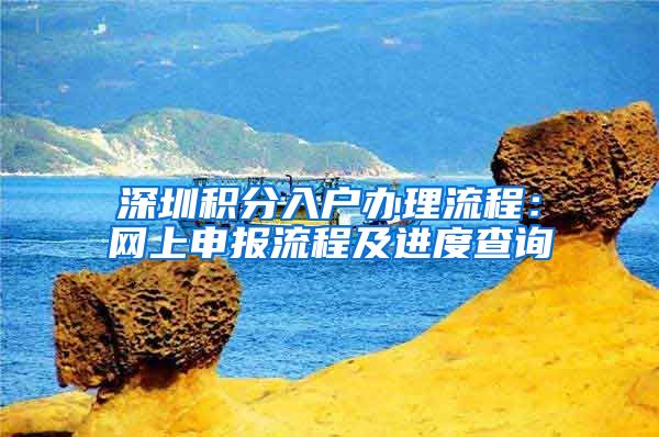 深圳积分入户办理流程：网上申报流程及进度查询