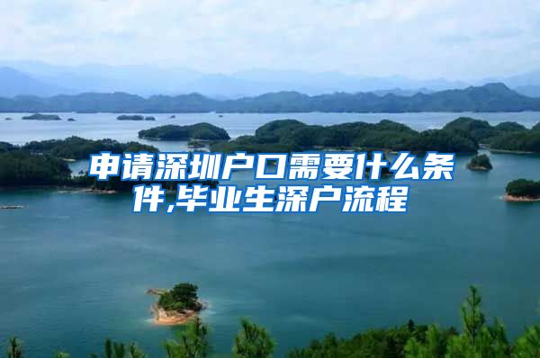 申请深圳户口需要什么条件,毕业生深户流程