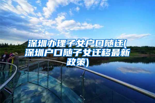 深圳办理子女户口随迁(深圳户口随子女迁移最新政策)