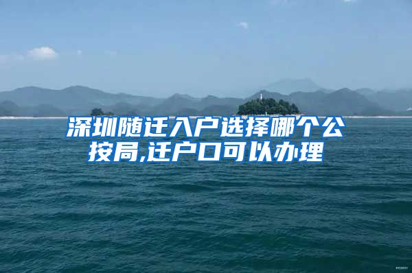 深圳随迁入户选择哪个公按局,迁户口可以办理