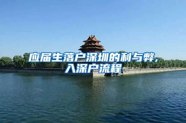 应届生落户深圳的利与弊,入深户流程