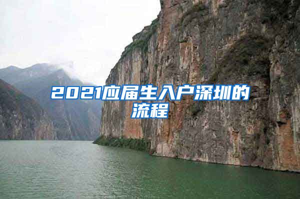 2021应届生入户深圳的流程