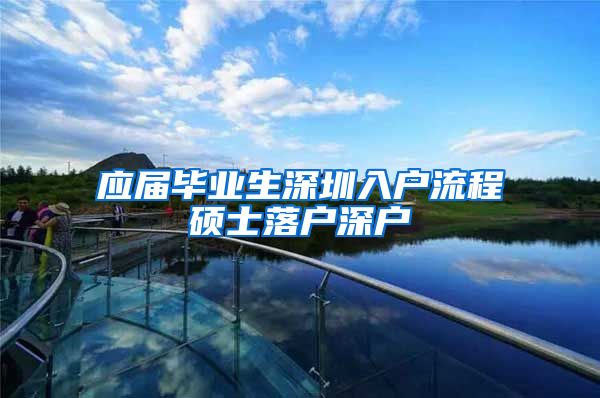 应届毕业生深圳入户流程硕士落户深户