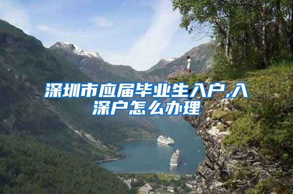 深圳市应届毕业生入户,入深户怎么办理