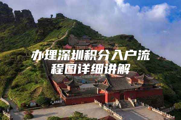办理深圳积分入户流程图详细讲解