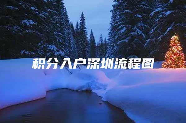 积分入户深圳流程图